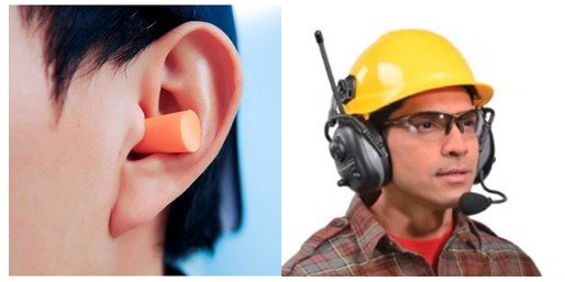 Bảo vệ tai bằng nút tai hoặc tai nghe