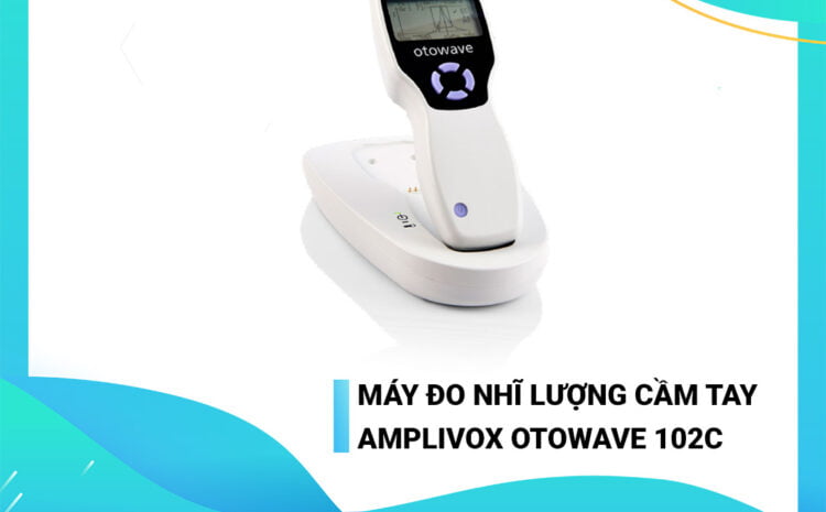 máy đo nhĩ lượng amplivox otowave 102c